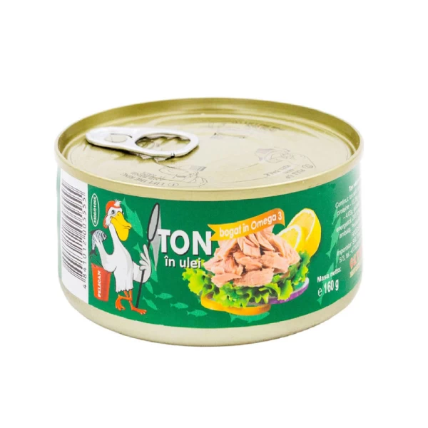 Митрич Тунец в масле рубленый для салатов 160 г - image 1