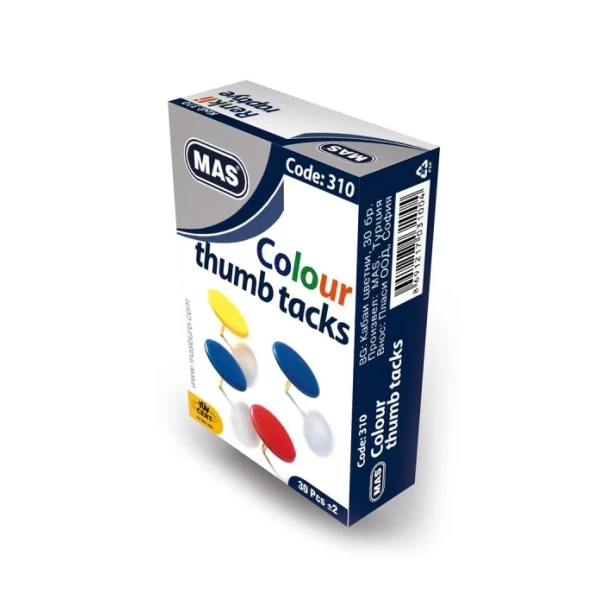 Цветные булавки для круглой карты MAS - image 2