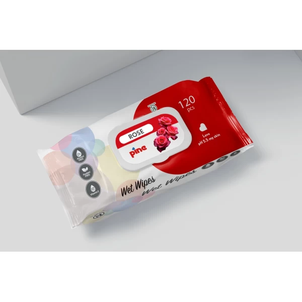 Pine Natura servetele umede Lavender 120 buc - image 2