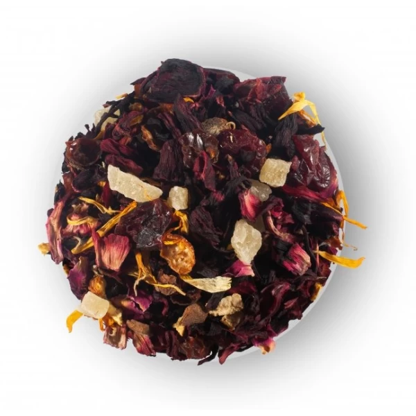 Lovare Ceai 80 g Royal Dessert, petale de flori si fructe de padure - image 3