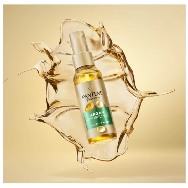 Pantene Ulei de par Argan Smooth & Sleek 100 ml - image 4