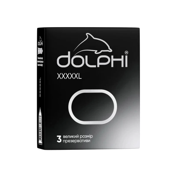 Dolphi Prezervativ XXXXXL 3 buc - image 1