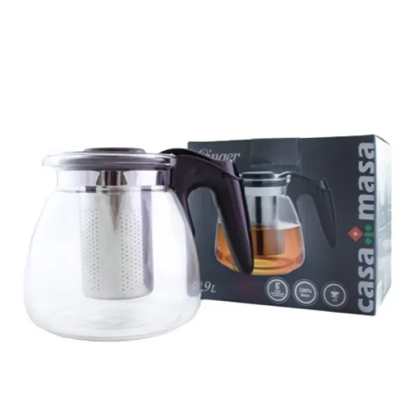 Ceainic cu filtru 900 ml - image 1