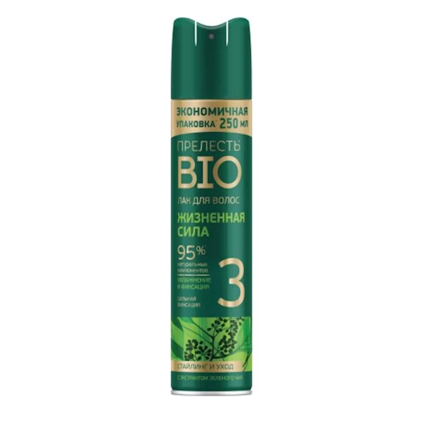 Prelesti Bio Fixativ cu extract puternic de ceai verde 210 ml - image 1