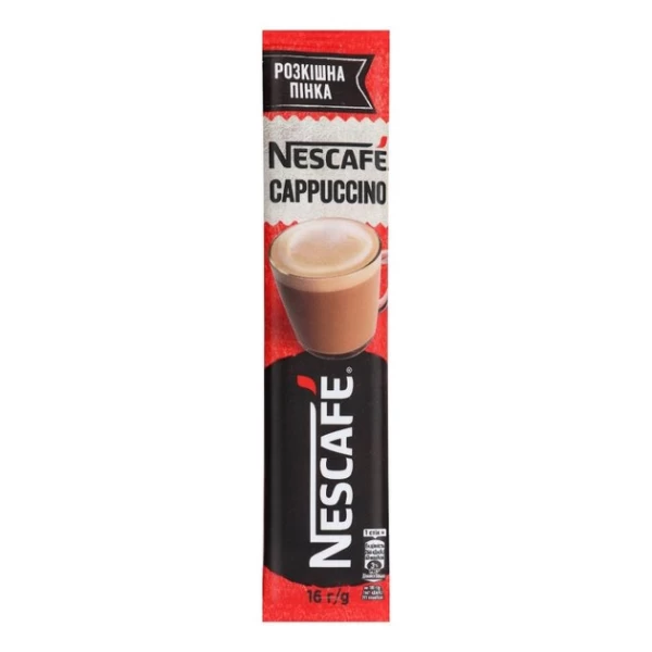 Кофейный напиток Nescafe Капучино 3в1 16г - image 1