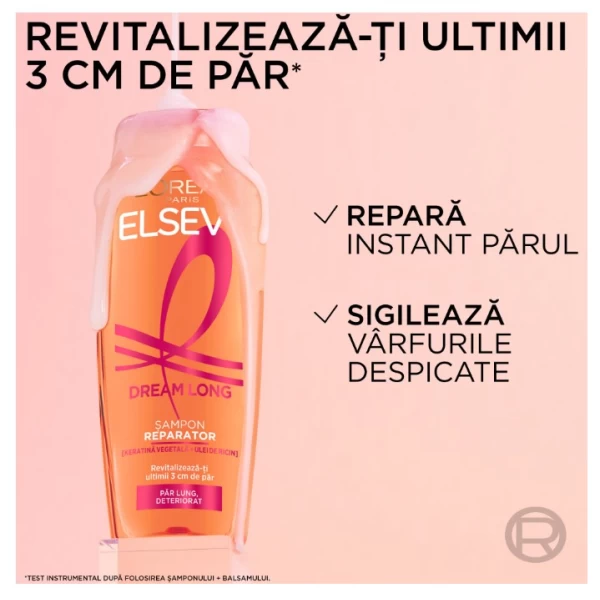 L'Oreal Paris Elseve Dream Long восстанавливающий шампунь для длинных, поврежденных волос, 400 мл - image 4