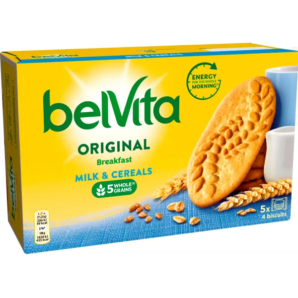 Belvita Biscuiti cu lapte si ceriale 225g - image 1