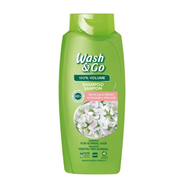 Wash&Go Sampon 675ml cu extract de Iasomie - image 1