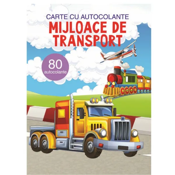 Carte cu autocolante mijloace de transport - image 1