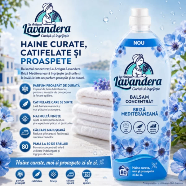 Lavandera Кондиционер для белья Ocean (80 ст) 1,76 л - image 2