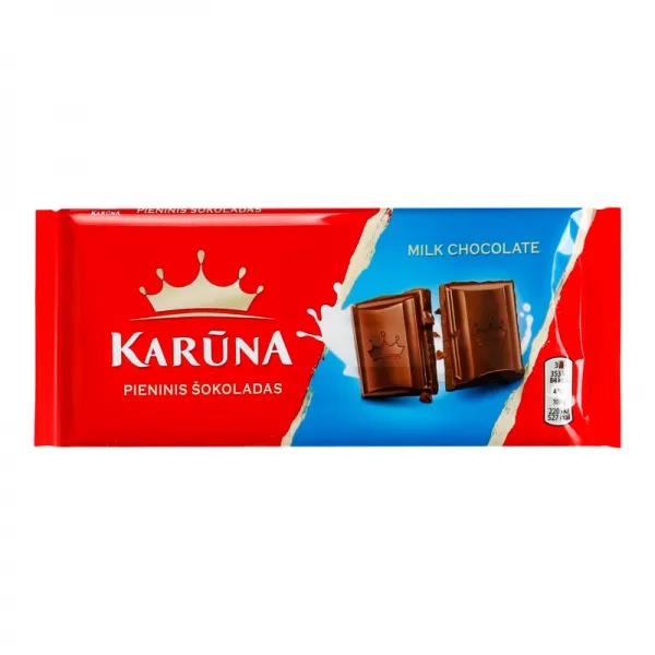 Шоколад молочный Karuna м/у 80г - image 1