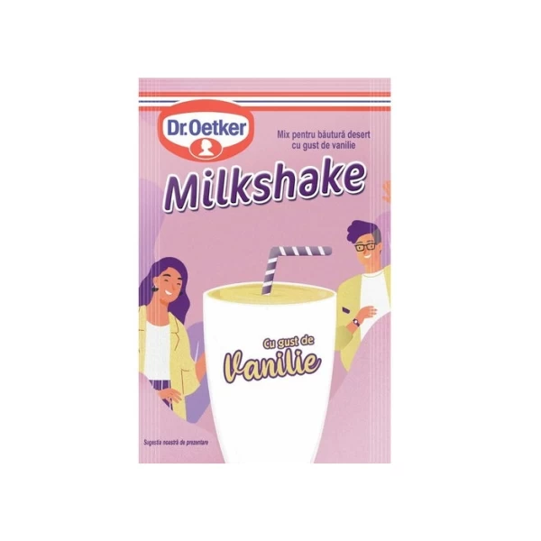 Dr. Oetker Praf pentru Milkshake cu gust de vanilie, 29g - image 1