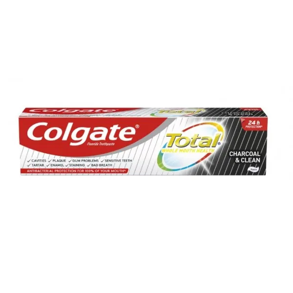 Colgate pasta de dinti Total Charcoal & Clean 100 ml - image 1