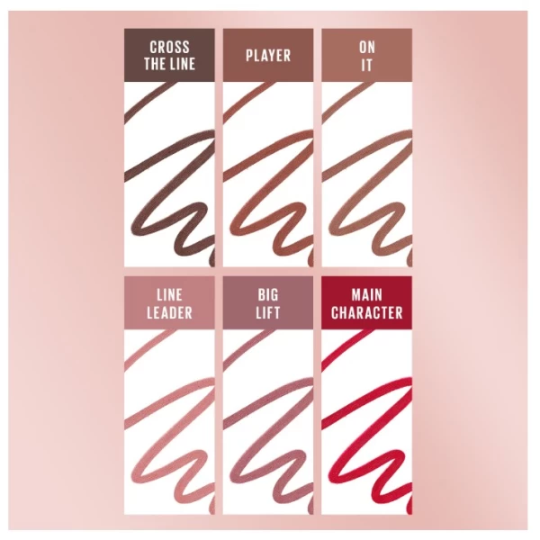 Maybelline Карандаш для губ Lifter Liner 001 Cross the line - image 4