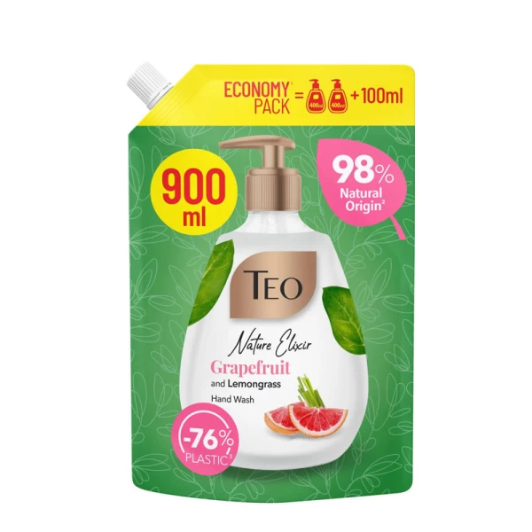 TEO Sapun lichid 900 ml Grapefruit - image 1