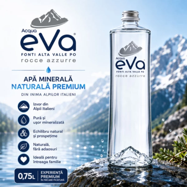 Eva Apa minerala naturala Premium 0,75 l - image 2