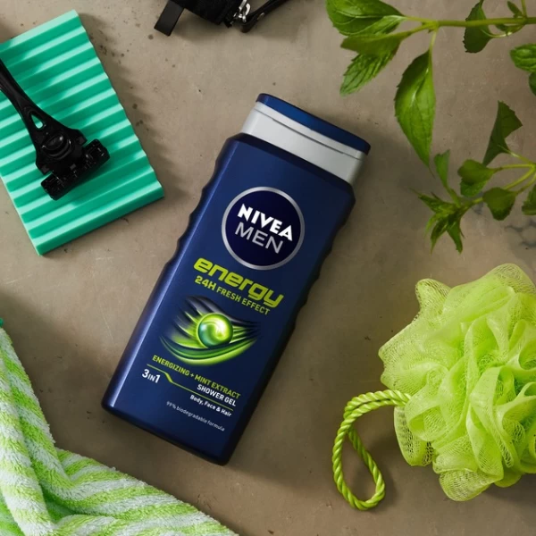 Nivea Men Gel de dus Energy 500 ml - image 2