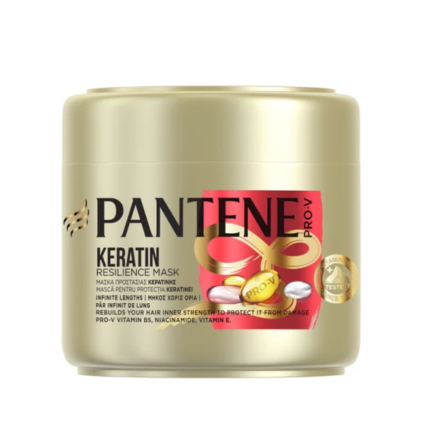 Pantene Pro-V Маска для волос с кератином для сухих и поврежденных волос, 300 мл - image 1