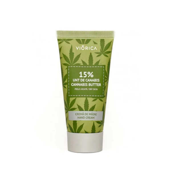 Крем для рук с 15% маслом каннабиса, Viorica, 50 мл - image 1