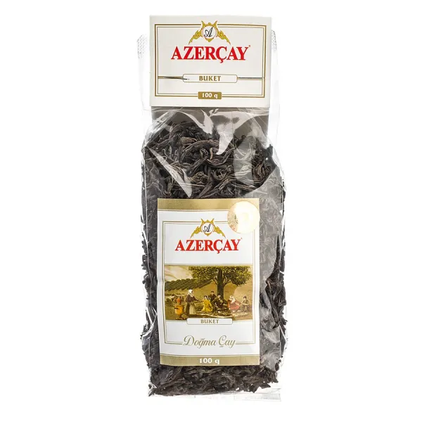 Ceai negru cu frunze mari Azercay Buket Punga de plastic de 100 g - image 1