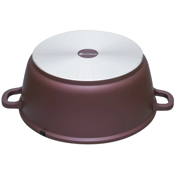 Schmitter Oala ceramica cu capac aluminiu turnat 24cm, 3.5L - image 4