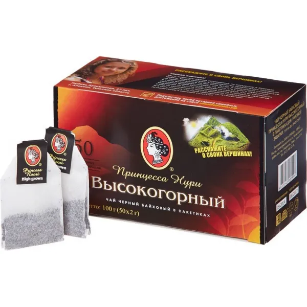 Чай Принцесса нури цейлонский черный высокогорный (2г x50п.).double - image 3