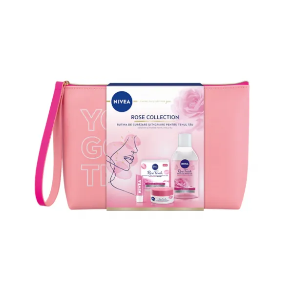 Set Nivea 22 Rose Collection Bag (AM, GCr, Lip) - image 1