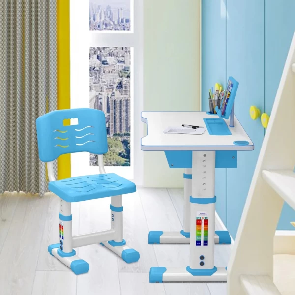 Masa albastra pentru studiu (48387) - image 3