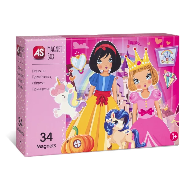 Игра с магнитами Одень принцессу, код 53833 - image 1