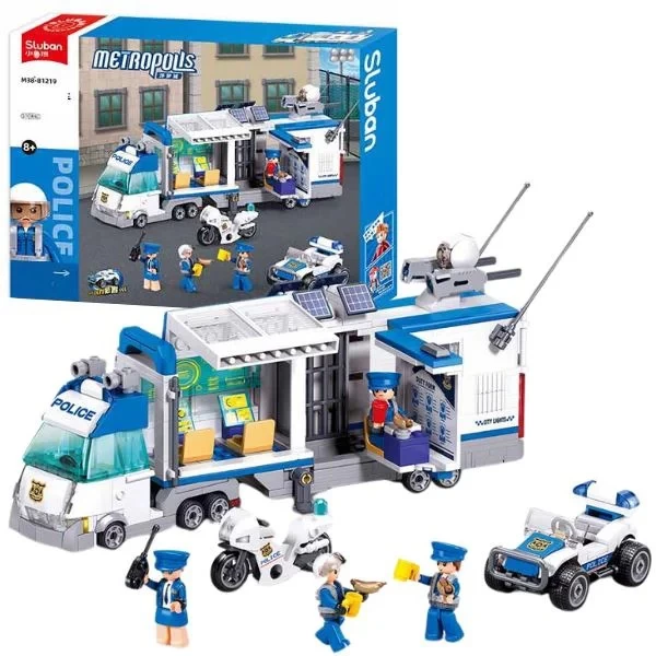 Set de constructie Sectorul de politie mobil, 510 elem. - image 3