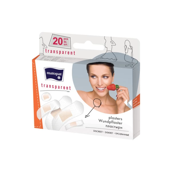 Matopat Emplastru TRANSPARENT 20 buc - image 1