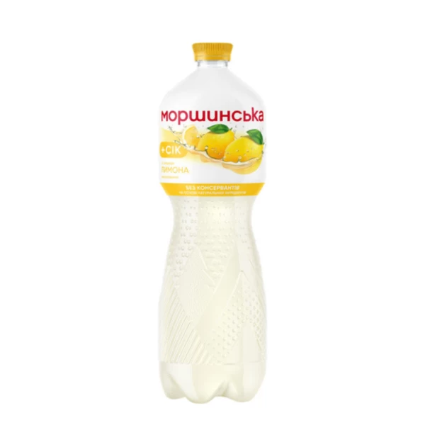 Morshinska Bautura necarbogazoasa cu suc de lamaie 1,5 l - image 1