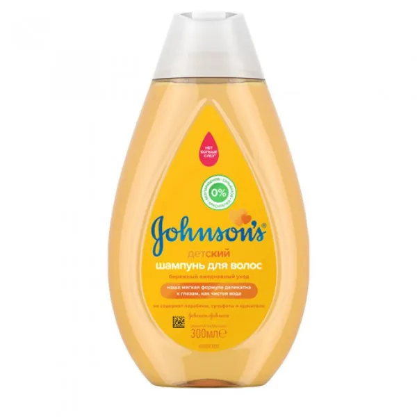 Johnson's Baby Шампунь 300 мл Бережный ежедневный уход - image 1