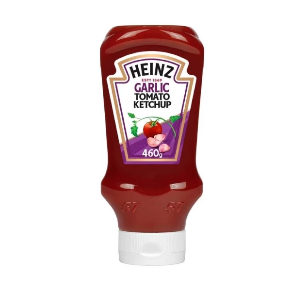 Heinz Ketchup de Tomate cu Usturoi 460g - image 1