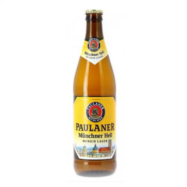 Пиво Paulaner Hefe-Weissbier светлое НЕ фильтрованное 5.5%, 0,5 л - image 1