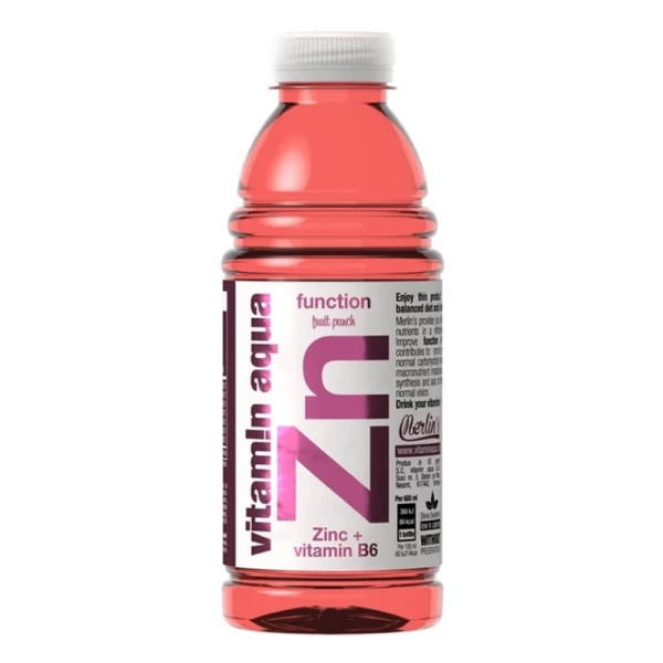 Merlin's Apa cu vitamina Zinc su aroma de fructe 0,6 l - image 1