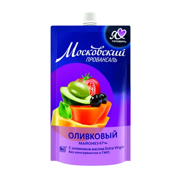 Maioneza Moskovskii provansal de casa 55% 200ml (194g) - image 1