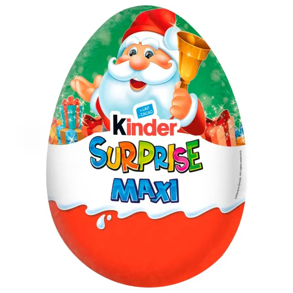 Яйцо Kinder Макси Сюрприз Шоколадное 100г Рождество (мальчики) - image 4