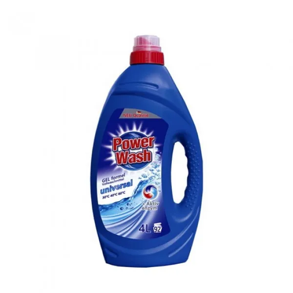 Гель для стирки Power Wash Volwaschmittel Универсальный 4л - image 2