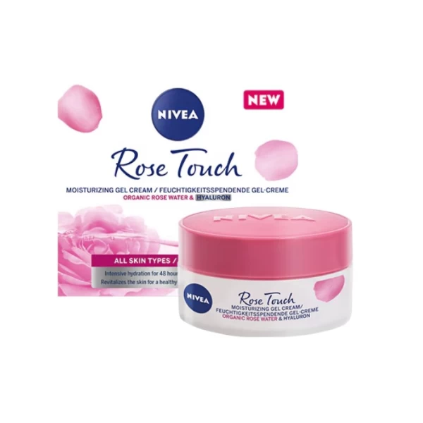 Set Cadou 2025 Nivea Rose Care Bag (CrZi, Mic, Lip) - image 2