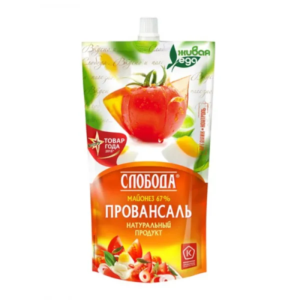 Maioneza Sloboda Provansali 67% 400ml/375g - image 1