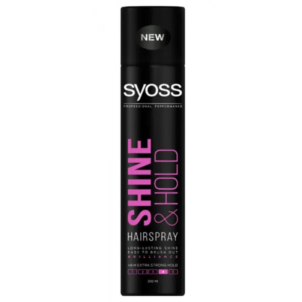Syoss Fixativ 300ml Shine & Hold - image 1