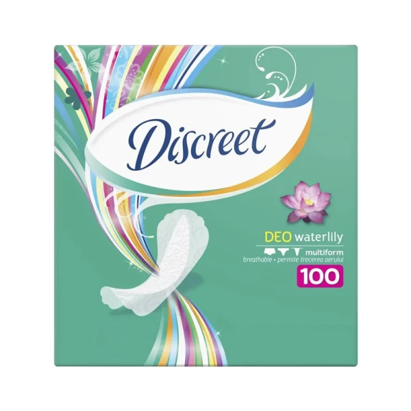 Discreet Absorbante zilnice Deo Water Lily 100 buc - image 2