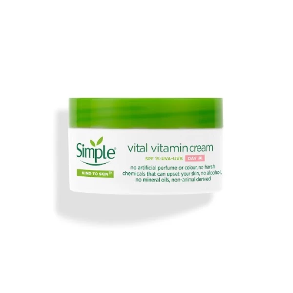 Simple дневной крем для лица витаминый Kind to skin 50мл - image 2