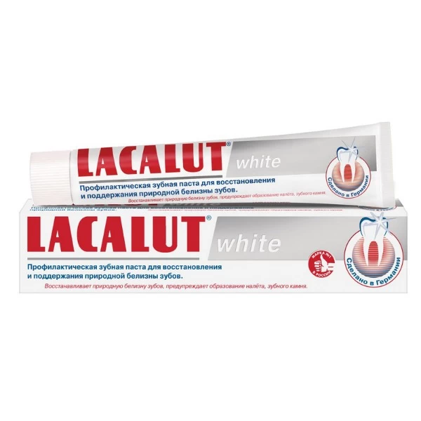 Lacalut Pasta de dinti 50ml White - image 1