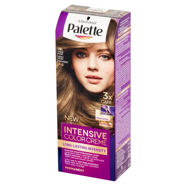 Palette Vopsea de par 7-0 (N6) - image 1