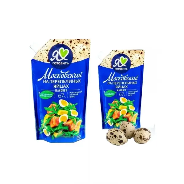 Maioneza Moskovkij Provansa cu oua de prepelita 374gr - image 2