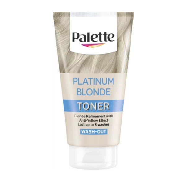 Palette Ashy Blonde Тонирующее средство для волос нейтрализующий желтые оттенки 150 мл - image 1