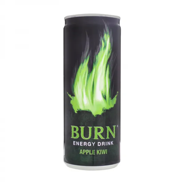 Bautura Energizanta Burn Apple si Kivi 0,25L - image 1