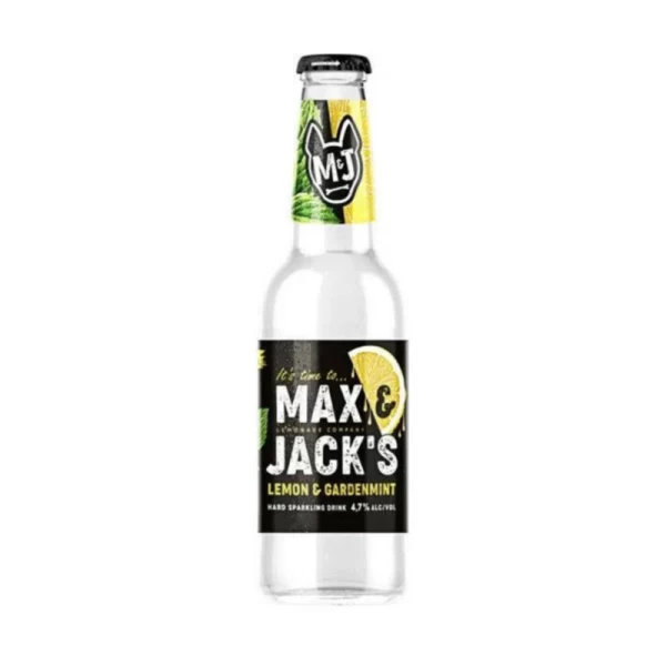 Пивной напиток Max Jack's 4, 7% лимон-мята ст/б мпк, 450 мл - image 1